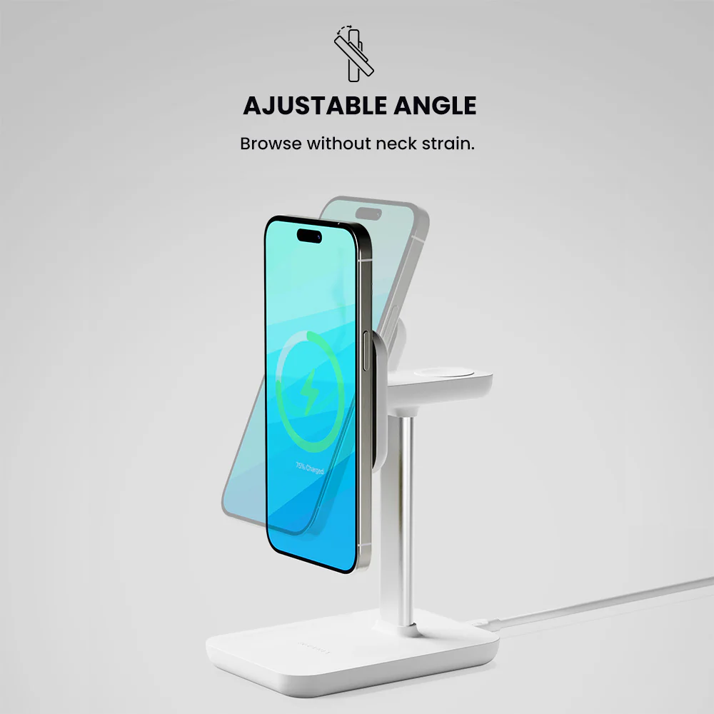 TRIO ULTRA 3-in-1 Fast Wireless Charging Station - Image 4
